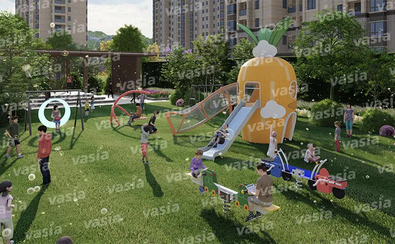 Children Outdoor Play Jungle Gym
