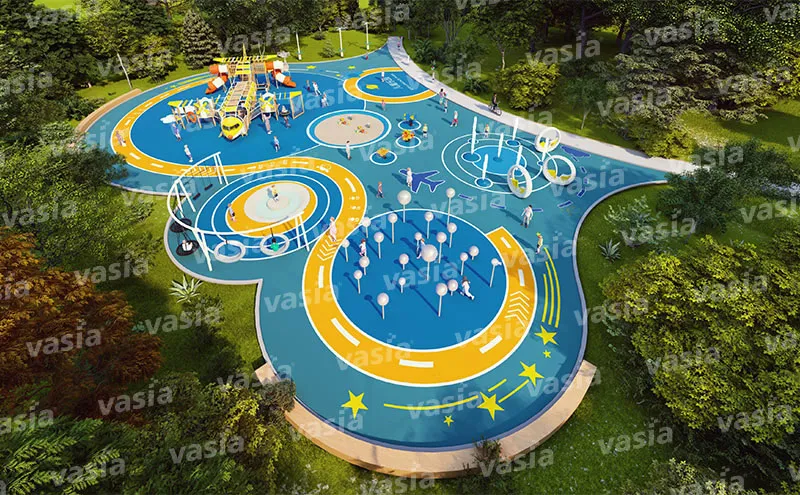 Children Plastic Outdoor Play Centre