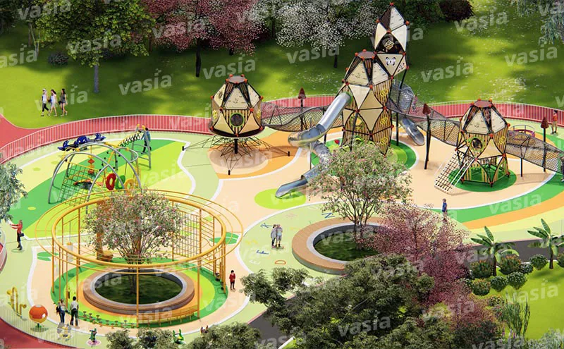 Outdoor Big Plastic Playground