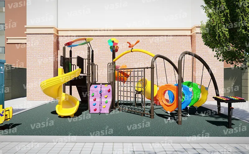Colorful Jungle Slide World