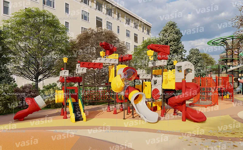 Fun Plastic Childrens Play Equipment