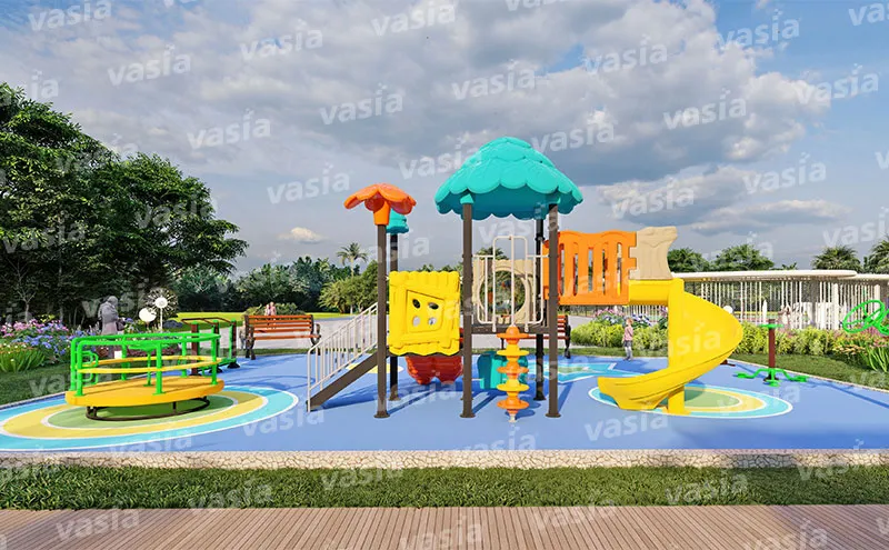 Outdoor large non-standard park