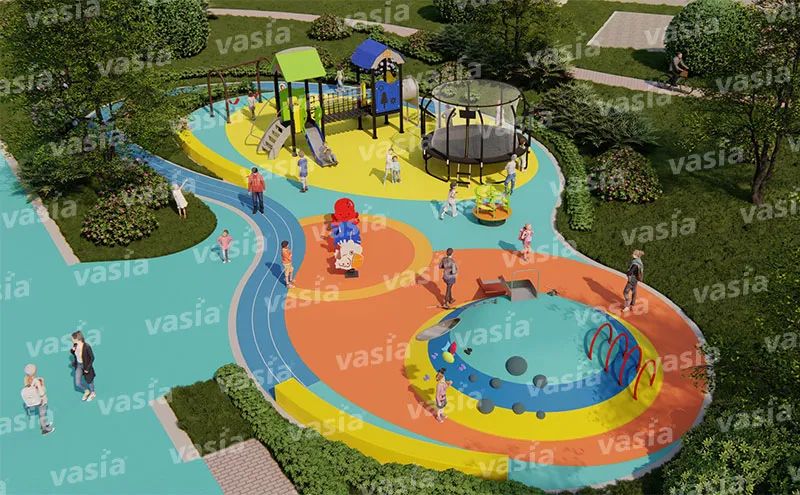 /Outdoor Plastic Play Castle