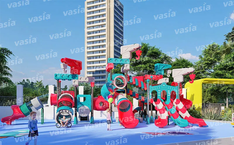 /Plastic Play Set Outdoor Park