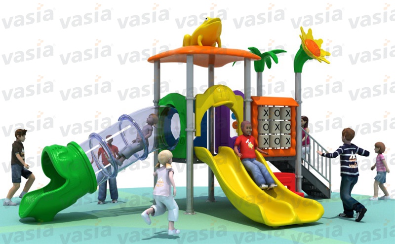 Colorful Adventure Slide Play System