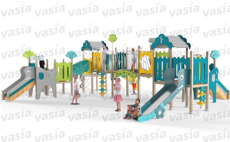 Kids Eco-wood Outdoor Play Equipment