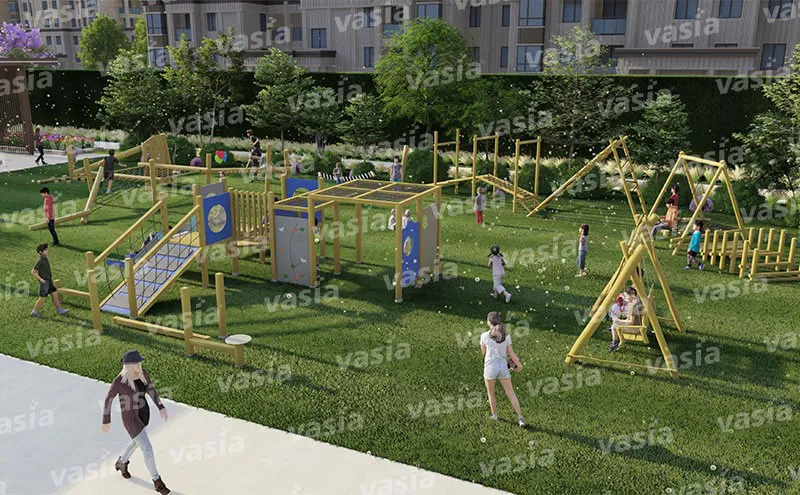 Outdoor Play Climbing Equipment